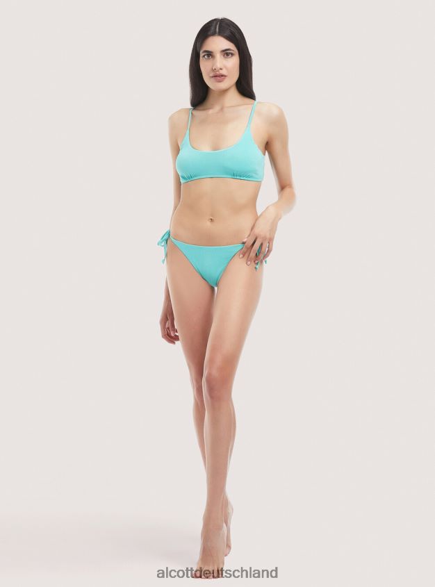Kleidung de Alcott Frauen Büstenhalter-Bikinioberteil aus recyceltem Stoff c704 grün 88J68R158