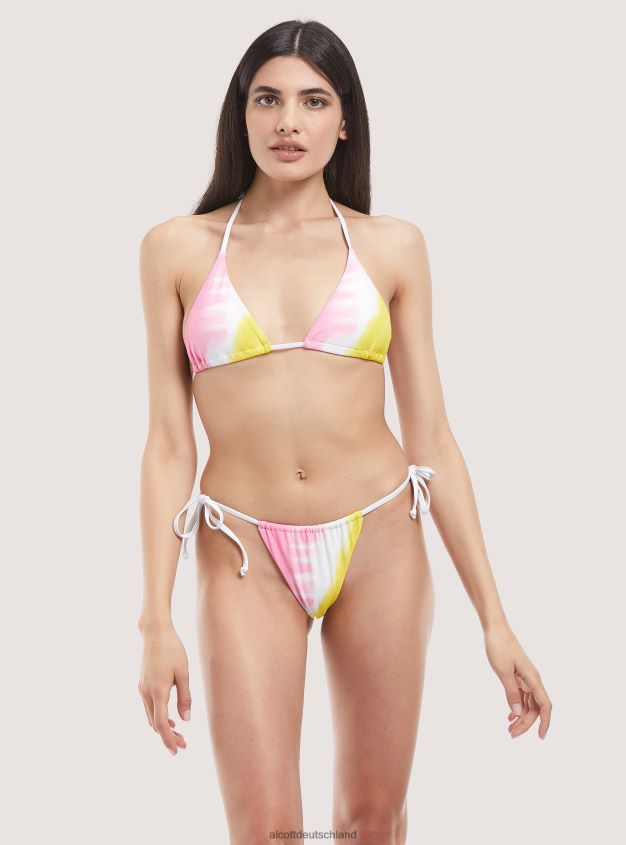 Kleidung de Alcott Frauen Gerippte Slips aus recyceltem Stoff Mehrfarbig 88J68R117