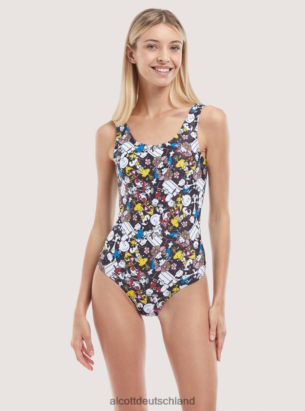 Kleidung de Alcott Frauen Kostüm Erdnüsse Schwarz 88J68R131