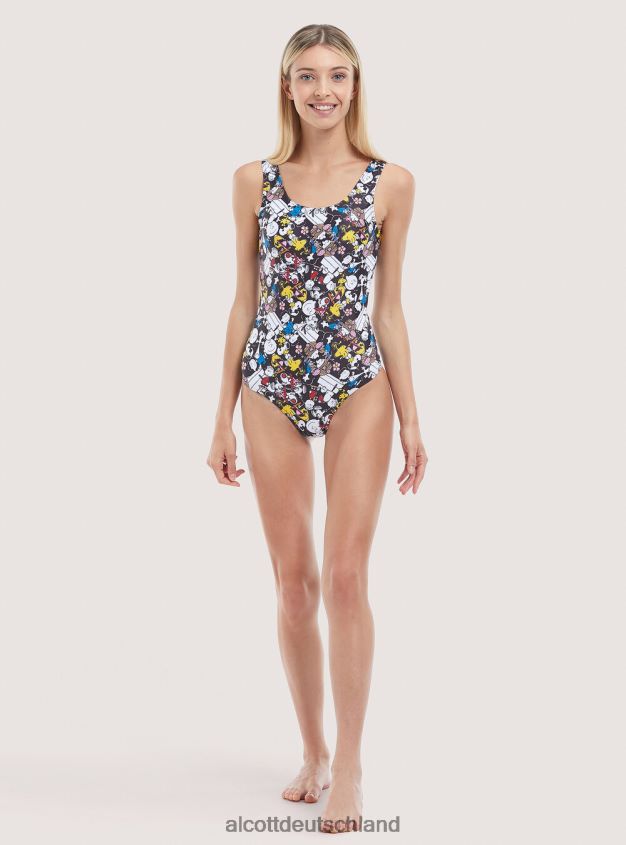 Kleidung de Alcott Frauen Kostüm Erdnüsse Schwarz 88J68R131