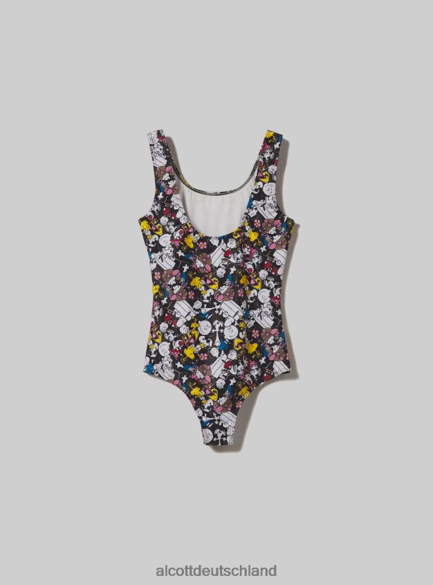 Kleidung de Alcott Frauen Kostüm Erdnüsse Schwarz 88J68R131