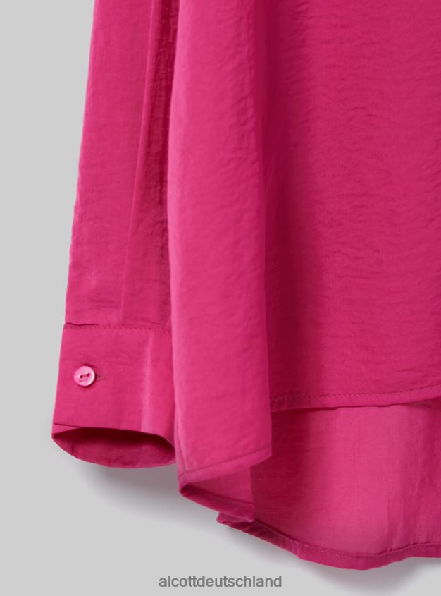 Kleidung de Alcott Frauen Satinhemd oder3 orangefarbenes Licht 88J68R284