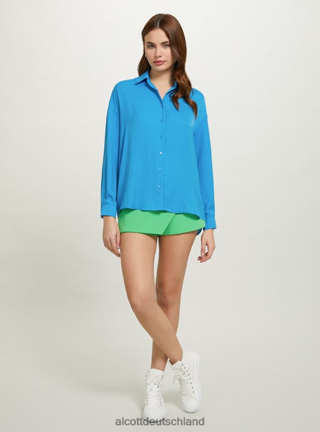 Kleidung de Alcott Frauen Satinhemd oder3 orangefarbenes Licht 88J68R431