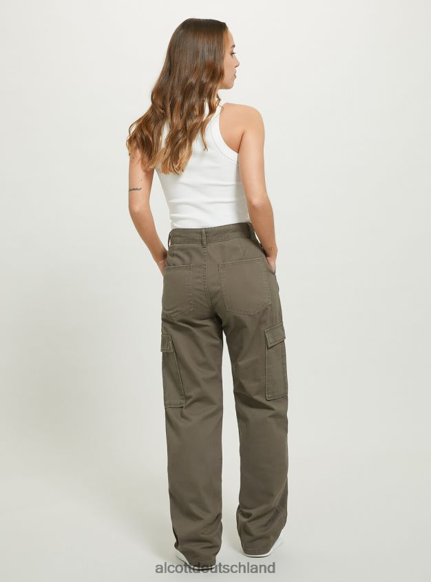 Kleidung de Alcott Frauen Cargohose aus Twill bk1 schwarz 88J68R314