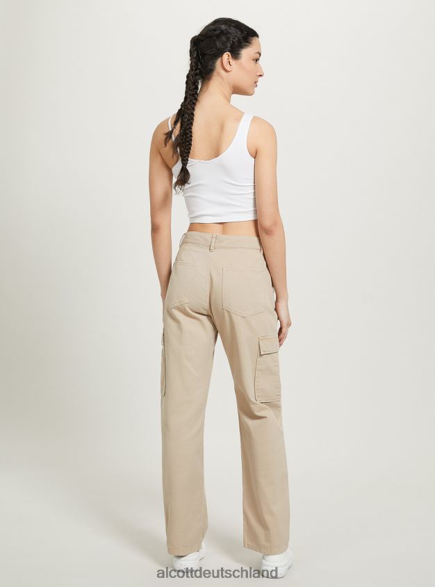 Kleidung de Alcott Frauen Cargohose aus Twill bk1 schwarz 88J68R398