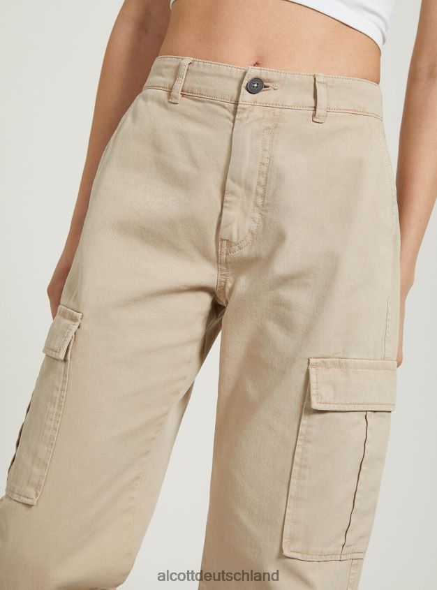 Kleidung de Alcott Frauen Cargohose aus Twill bk1 schwarz 88J68R398