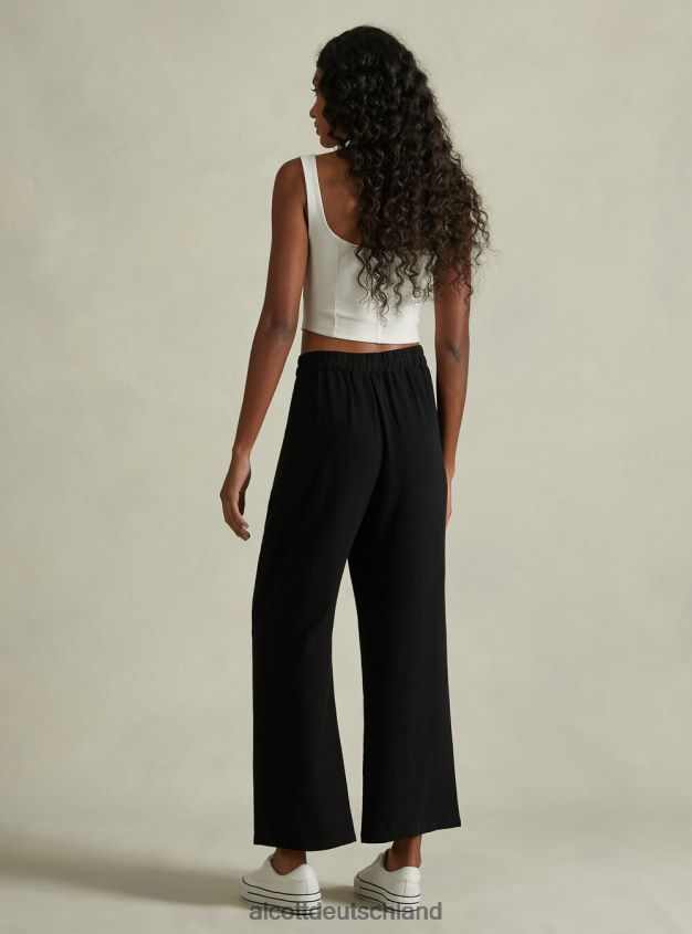 Kleidung de Alcott Frauen Culotte-Hose aus Leinenmischung wh2 weiß 88J68R473