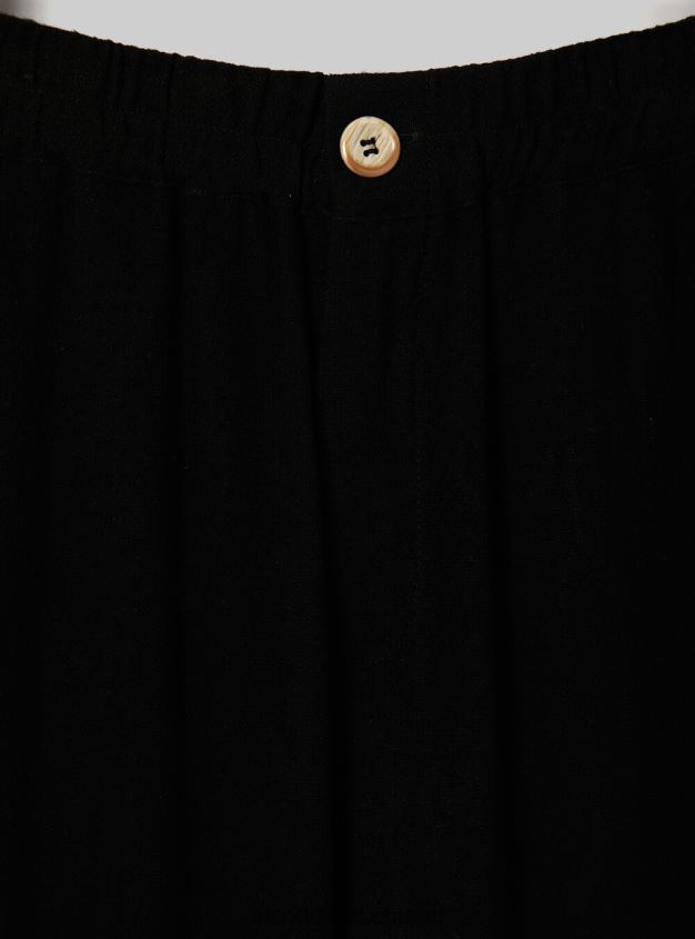 Kleidung de Alcott Frauen Culotte-Hose aus Leinenmischung wh2 weiß 88J68R473