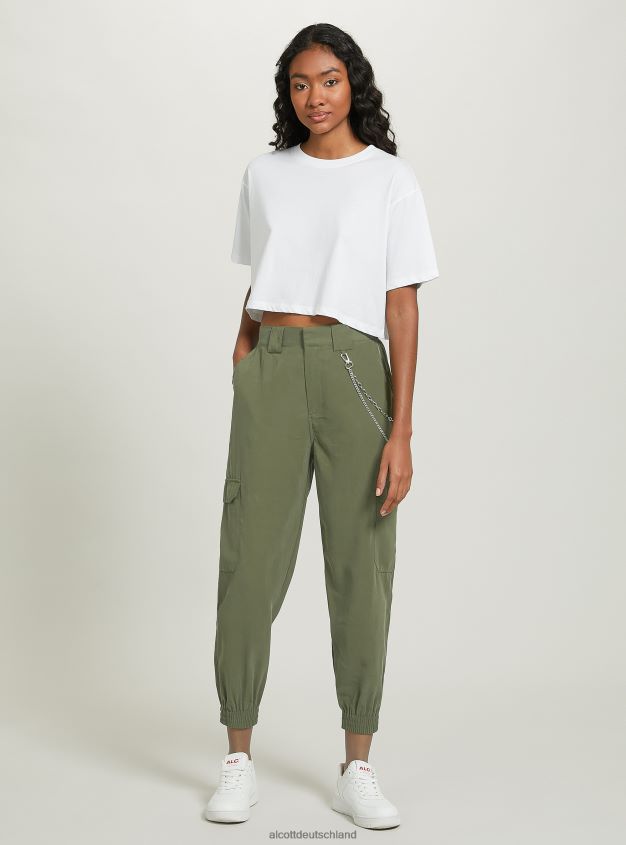 Kleidung de Alcott Frauen Kettenhose aus Leinenmischung bk1 schwarz 88J68R227