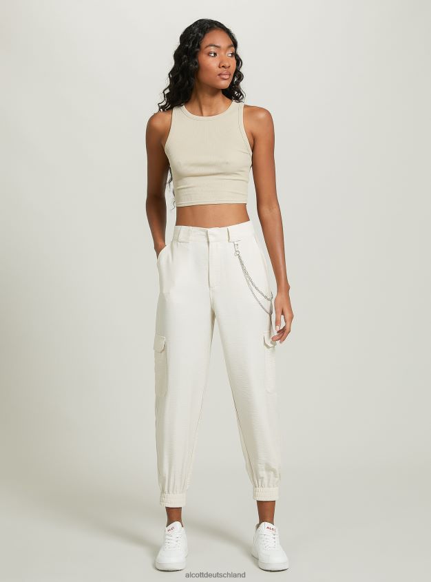 Kleidung de Alcott Frauen Kettenhose aus Leinenmischung bk1 schwarz 88J68R419