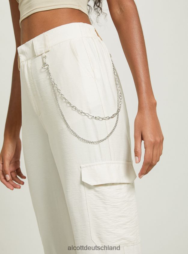 Kleidung de Alcott Frauen Kettenhose aus Leinenmischung bk1 schwarz 88J68R419