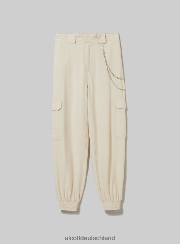 Kleidung de Alcott Frauen Kettenhose aus Leinenmischung bk1 schwarz 88J68R419