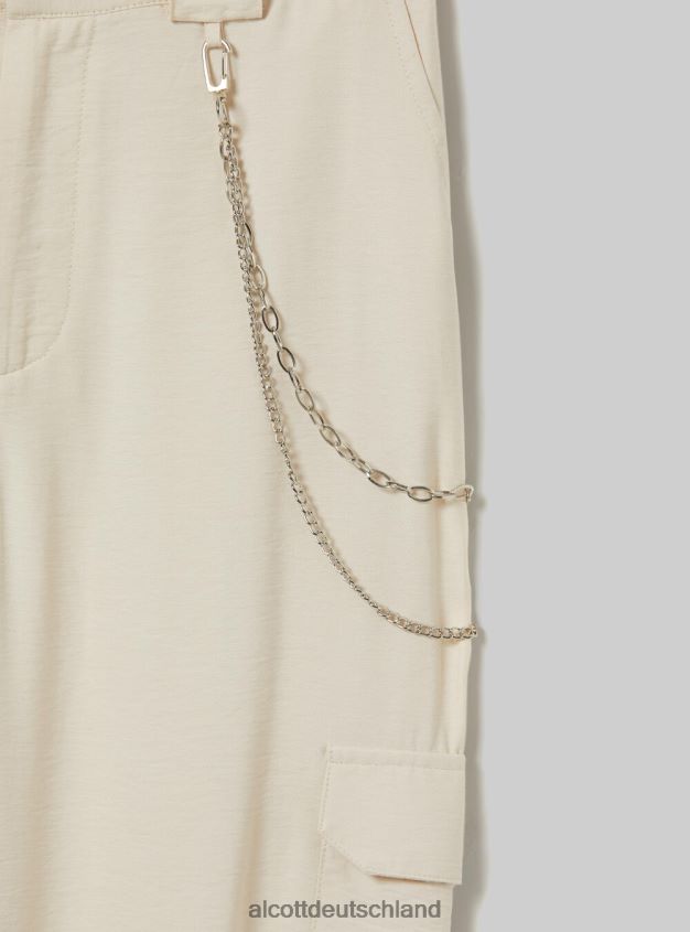 Kleidung de Alcott Frauen Kettenhose aus Leinenmischung bk1 schwarz 88J68R419