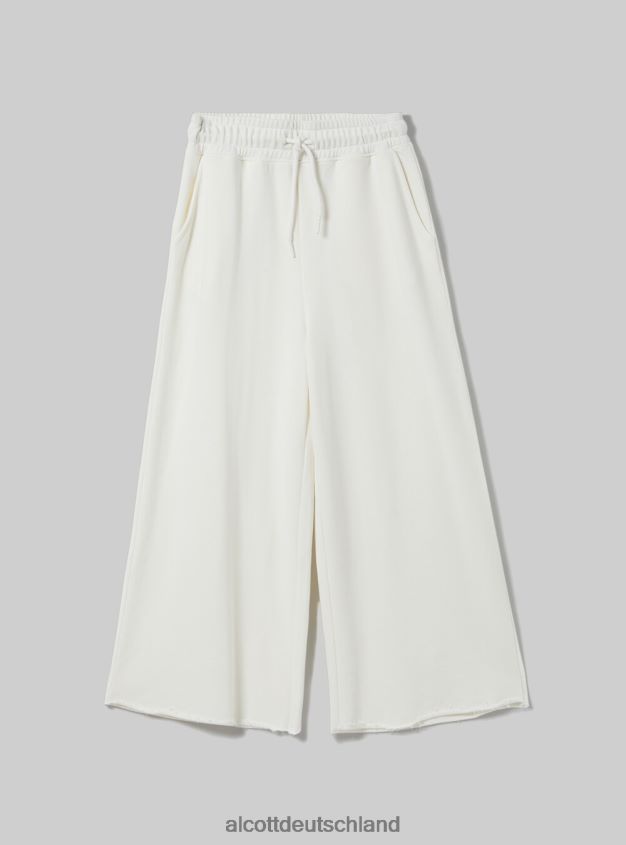 Kleidung de Alcott Frauen Kurze Fleece-Leggings mit elastischem Bund bk1 schwarz 88J68R207