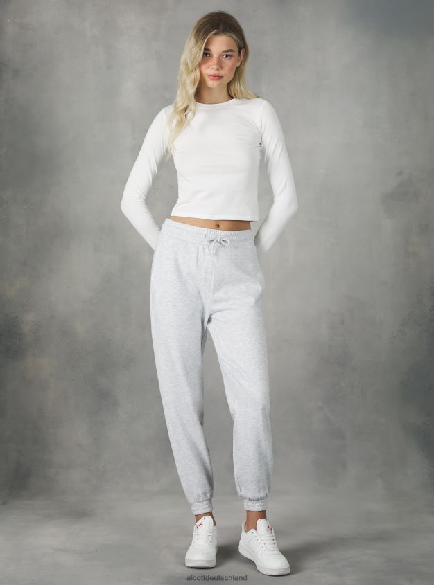 Kleidung de Alcott Frauen Plüsch-Jogginghose bk1 schwarz 88J68R235