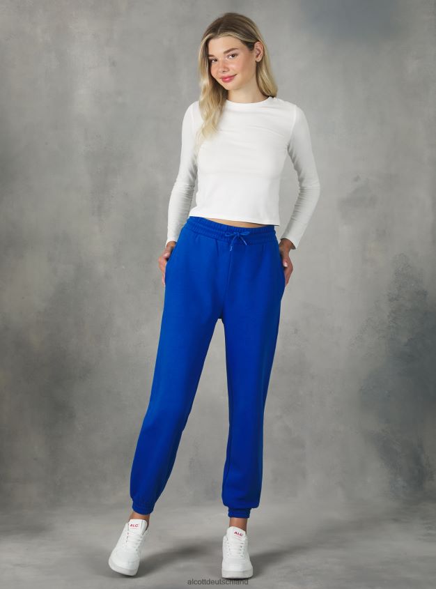 Kleidung de Alcott Frauen Plüsch-Jogginghose bk1 schwarz 88J68R416