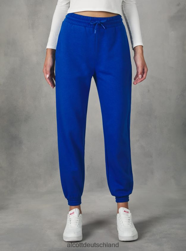 Kleidung de Alcott Frauen Plüsch-Jogginghose bk1 schwarz 88J68R416