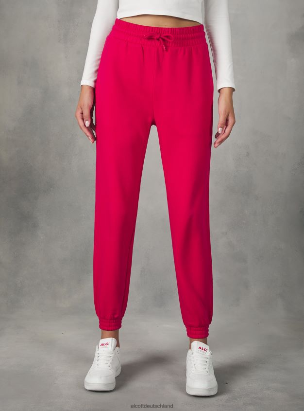 Kleidung de Alcott Frauen Plüsch-Jogginghose bk1 schwarz 88J68R417