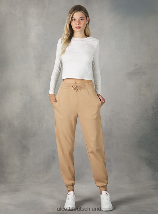 Kleidung de Alcott Frauen Plüsch-Jogginghose bk1 schwarz 88J68R471