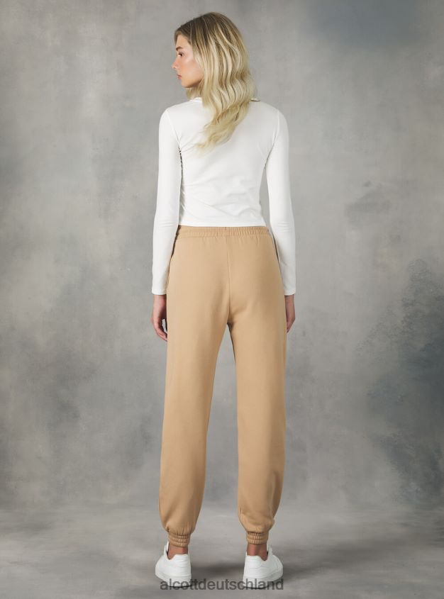 Kleidung de Alcott Frauen Plüsch-Jogginghose bk1 schwarz 88J68R471