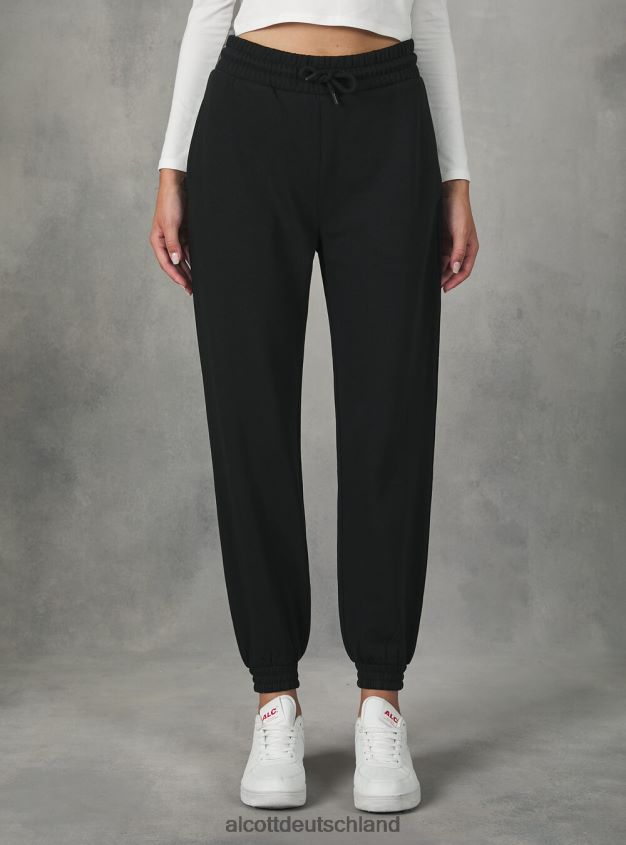 Kleidung de Alcott Frauen Plüsch-Jogginghose bk1 schwarz 88J68R477