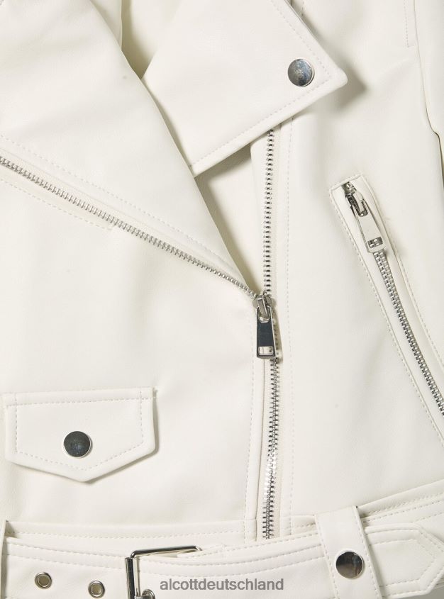 Kleidung de Alcott Frauen Bikerjacke in Lederoptik bk1 schwarz 88J68R392