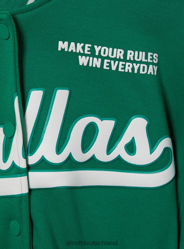 Kleidung de Alcott Frauen College-Bomberjacke mit Aufdruck br1 braun dunkel 88J68R256