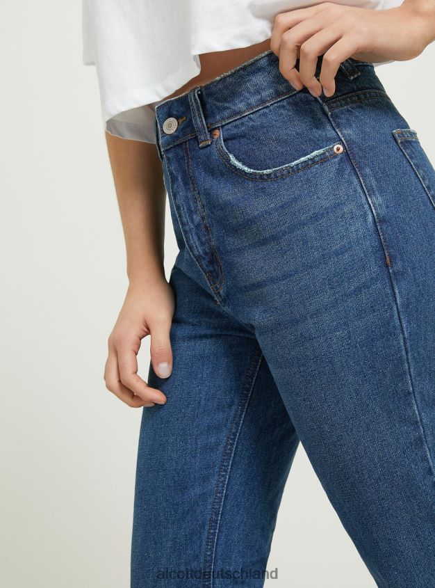 Kleidung de Alcott Frauen Bootcut-Jeans d006 azurblau 88J68R358