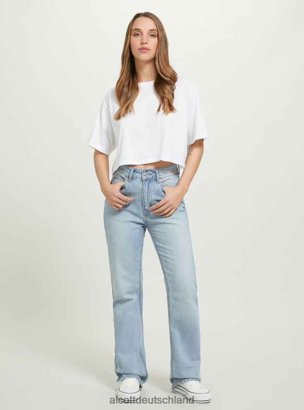 Kleidung de Alcott Frauen Bootcut-Jeans d006 azurblau 88J68R77