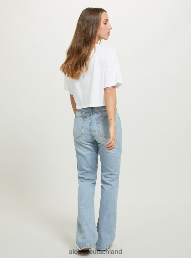 Kleidung de Alcott Frauen Bootcut-Jeans d006 azurblau 88J68R77