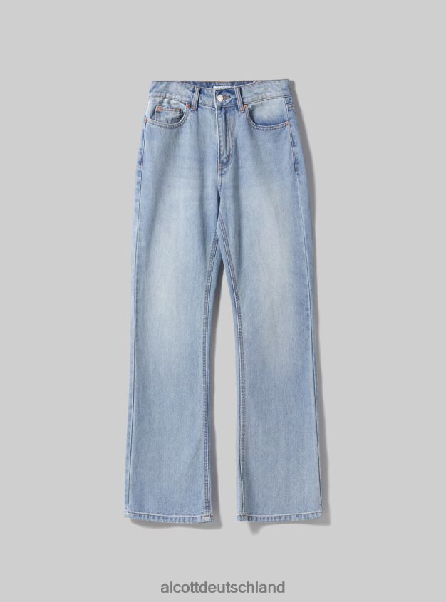 Kleidung de Alcott Frauen Bootcut-Jeans d006 azurblau 88J68R77