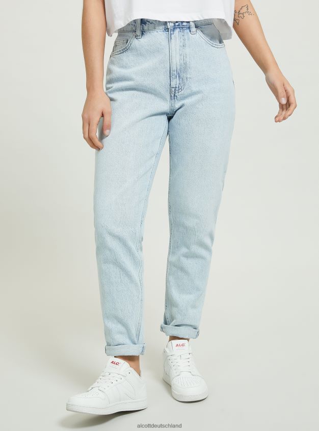 Kleidung de Alcott Frauen Mom-Fit-Jeans d006 azurblau 88J68R513