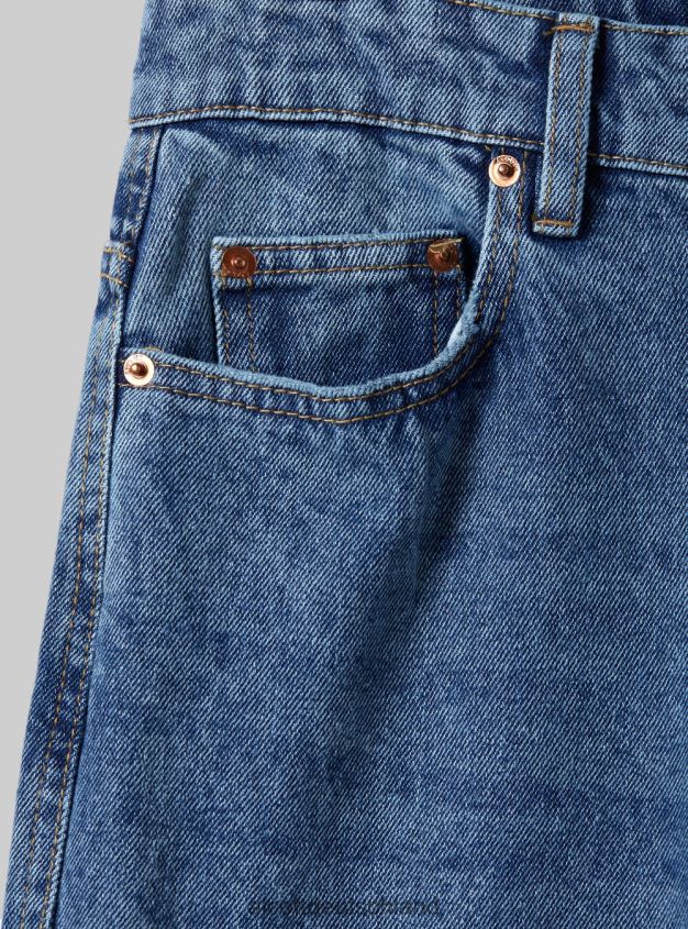 Kleidung de Alcott Frauen Regular-Fit-Jeans mit Bundfalte d005 hellblau 88J68R109