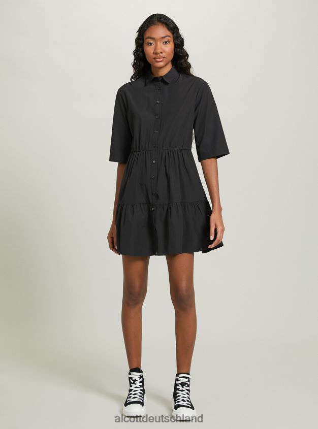 Kleidung de Alcott Frauen Vestito Chemisier aus Popeline bg3 beige hell 88J68R273