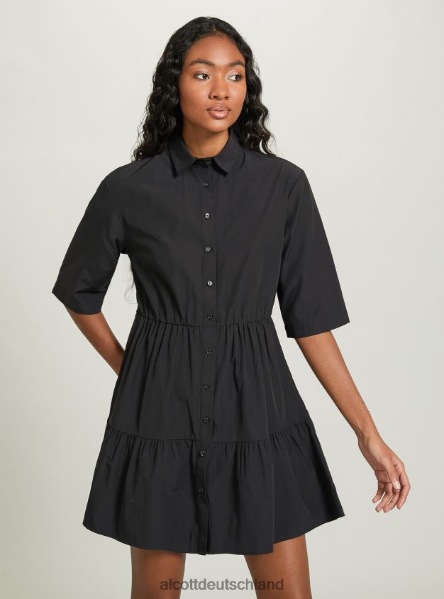 Kleidung de Alcott Frauen Vestito Chemisier aus Popeline bg3 beige hell 88J68R273