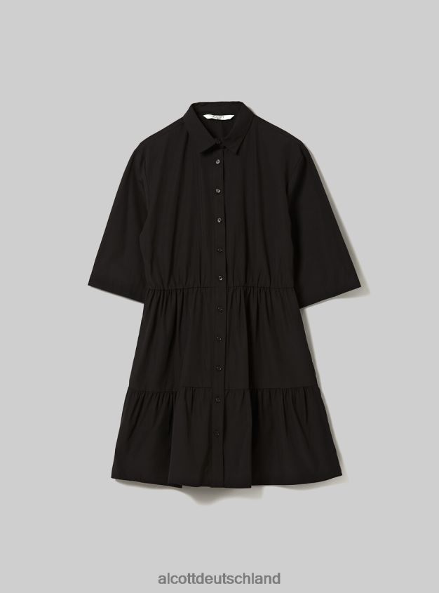 Kleidung de Alcott Frauen Vestito Chemisier aus Popeline bg3 beige hell 88J68R273