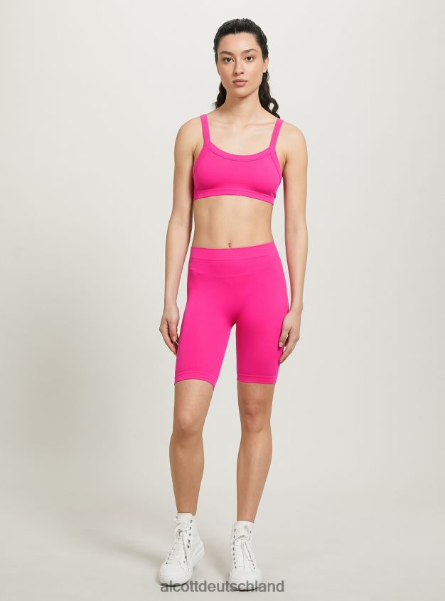 Kleidung de Alcott Frauen Geripptes Büstenhalter-Oberteil bk1 schwarz 88J68R271