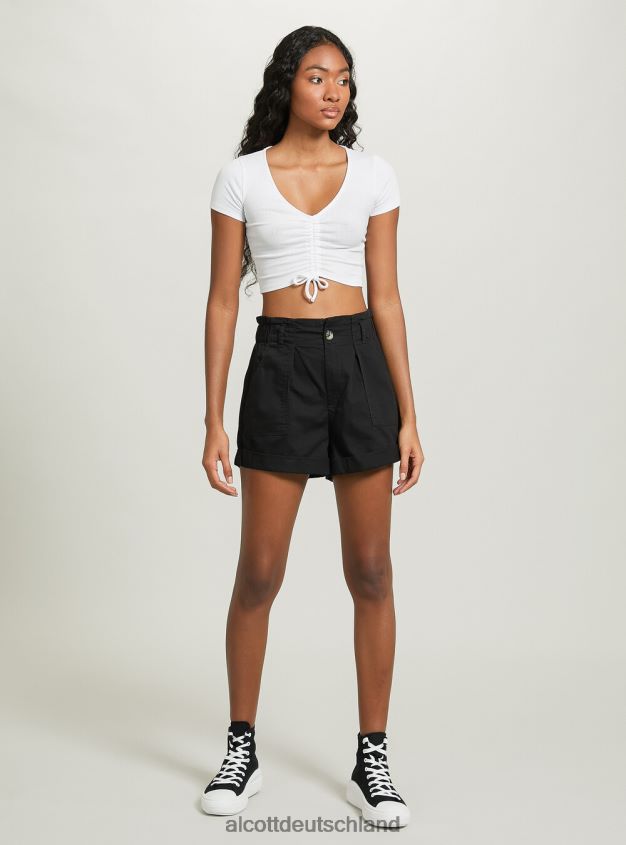 Kleidung de Alcott Frauen Cargohosen bk1 schwarz 88J68R29