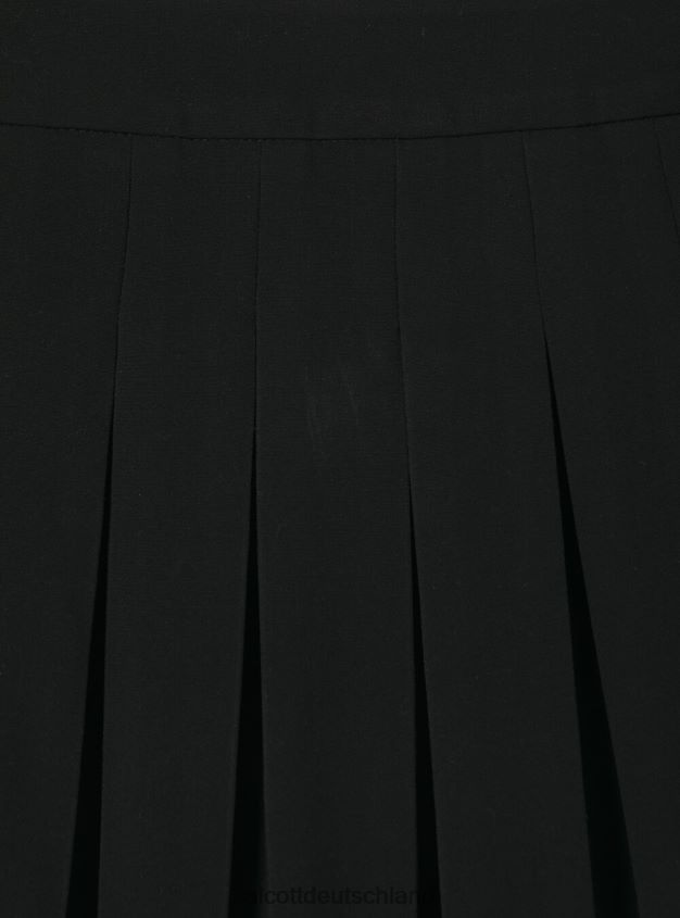 Kleidung de Alcott Frauen Minirock mit Falten bk1 schwarz 88J68R486