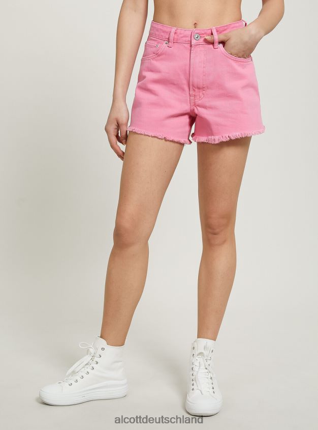 Kleidung de Alcott Frauen Roh geschnittene Shorts 2 Stück rosa mittel 88J68R28