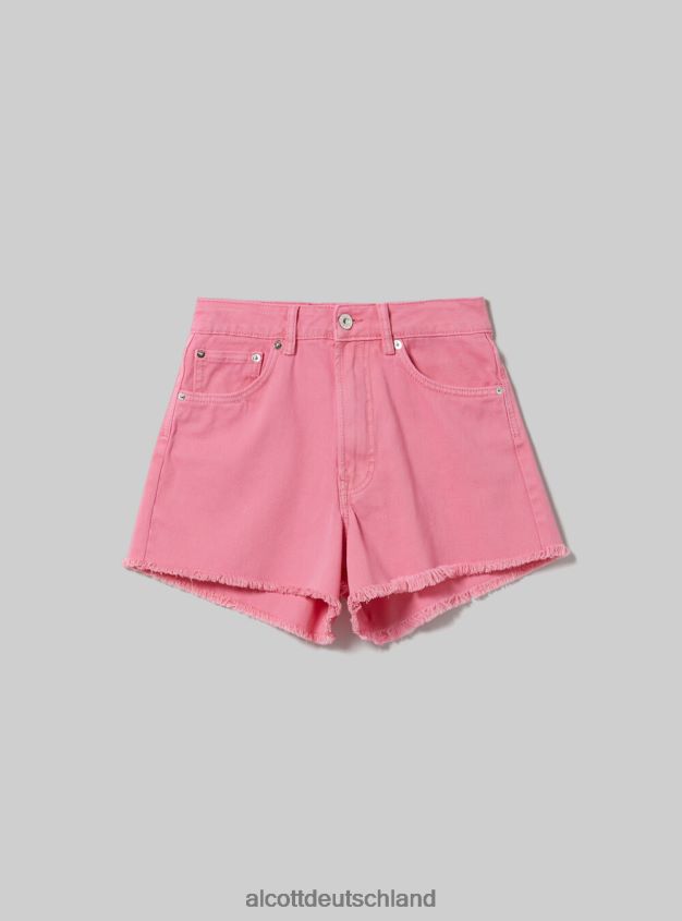 Kleidung de Alcott Frauen Roh geschnittene Shorts 2 Stück rosa mittel 88J68R28