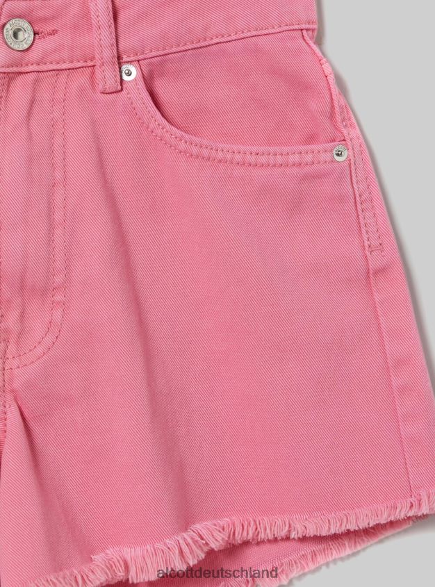 Kleidung de Alcott Frauen Roh geschnittene Shorts 2 Stück rosa mittel 88J68R28