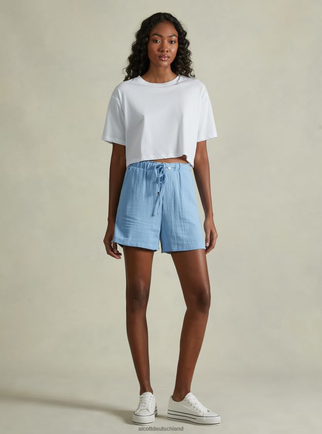 Kleidung de Alcott Frauen Shorts aus Leinenmischung bg3 beige hell 88J68R22