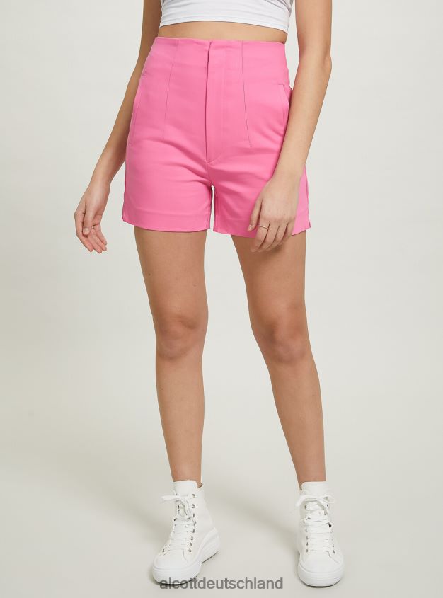 Kleidung de Alcott Frauen Shorts mit Doppelfalten bk1 schwarz 88J68R252