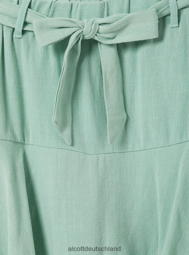 Kleidung de Alcott Frauen Skort aus Leinenmischung mit Riemen bg3 beige hell 88J68R187