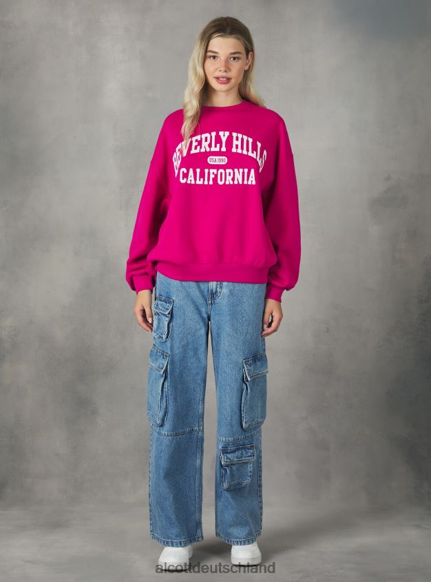 Kleidung de Alcott Frauen College-Sweatshirt mit Rundhalsausschnitt und bequemer Passform az2 azzurre medium 88J68R405