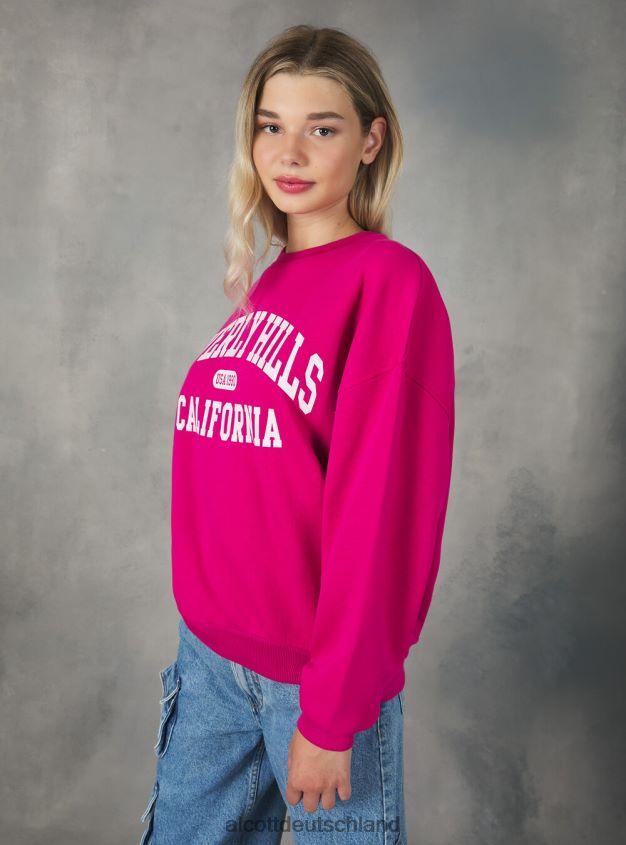 Kleidung de Alcott Frauen College-Sweatshirt mit Rundhalsausschnitt und bequemer Passform az2 azzurre medium 88J68R405