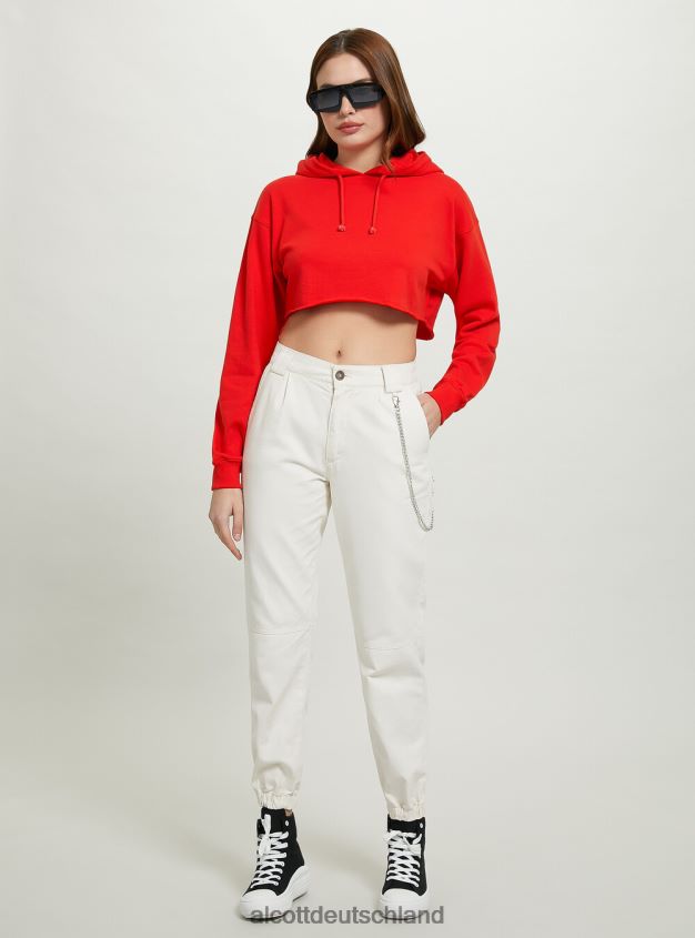 Kleidung de Alcott Frauen Kurzes Kapuzensweatshirt bk1 schwarz 88J68R47