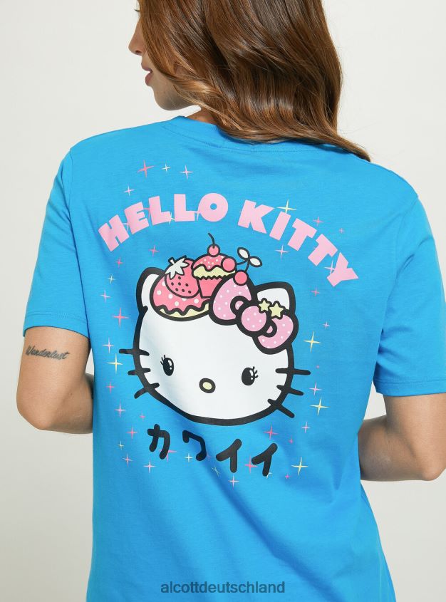 Kleidung de Alcott Frauen Hallo Kitty T-Shirt Ry2 Royale mittel 88J68R226