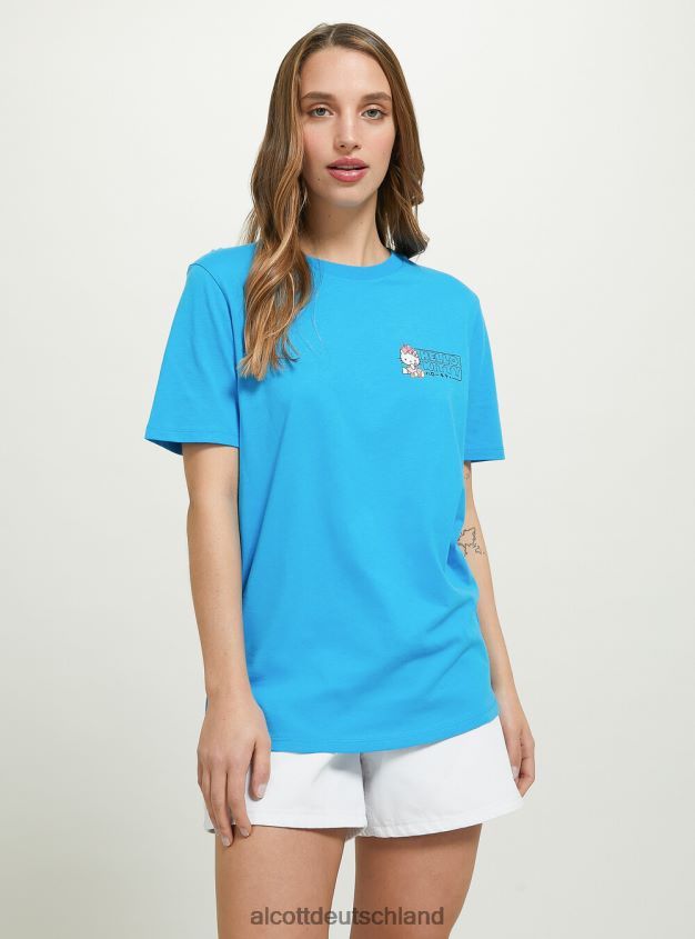 Kleidung de Alcott Frauen Hallo Kitty T-Shirt Ry2 Royale mittel 88J68R226
